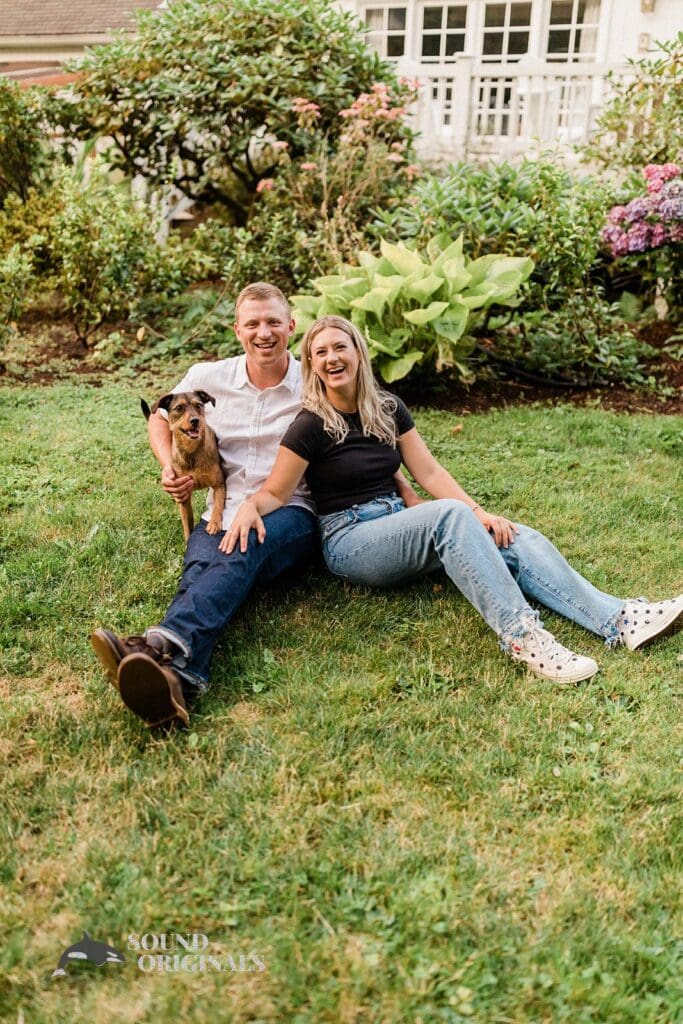 Maya + Baxter Dogs at Engagements -