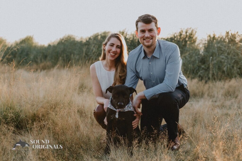 Kat + Jack Dogs at Engagements -
