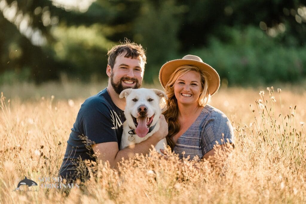 Carly + Joe Dogs at Engagements -