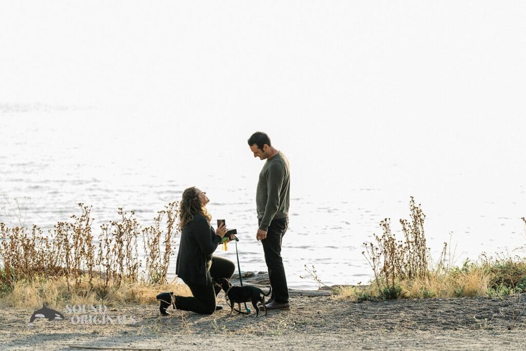 Melissa + Jesus Dogs at Engagements -