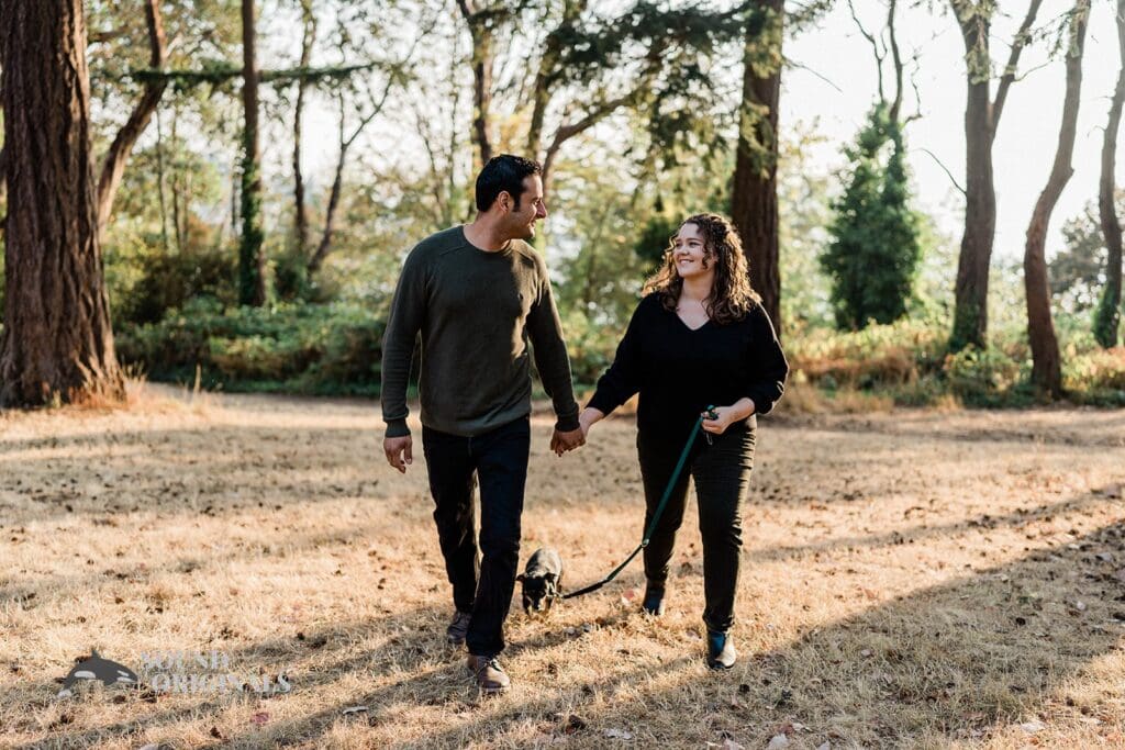 Melissa + Jesus Dogs at Engagements -