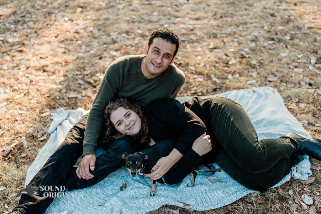 Melissa + Jesus Dogs at Engagements -