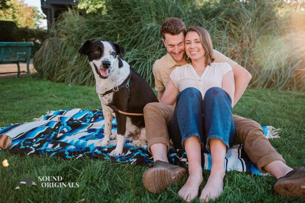 Daniella + Phil Dogs at Engagements -