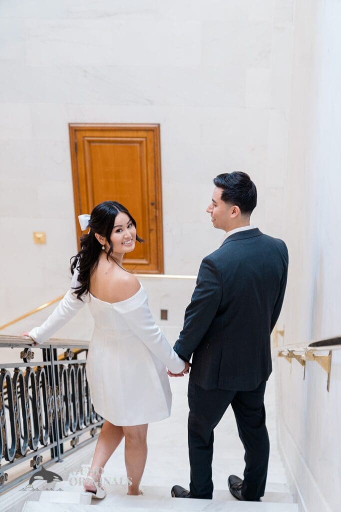 San Francisco City Hall Engagement // Amanda & Benn -
