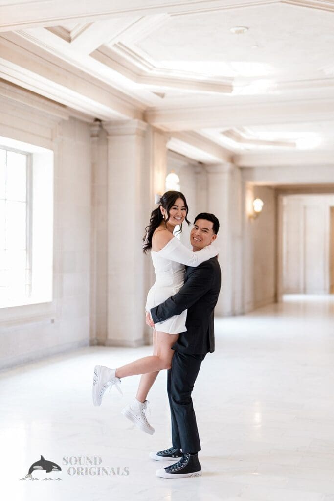 San Francisco City Hall Engagement // Amanda & Benn -