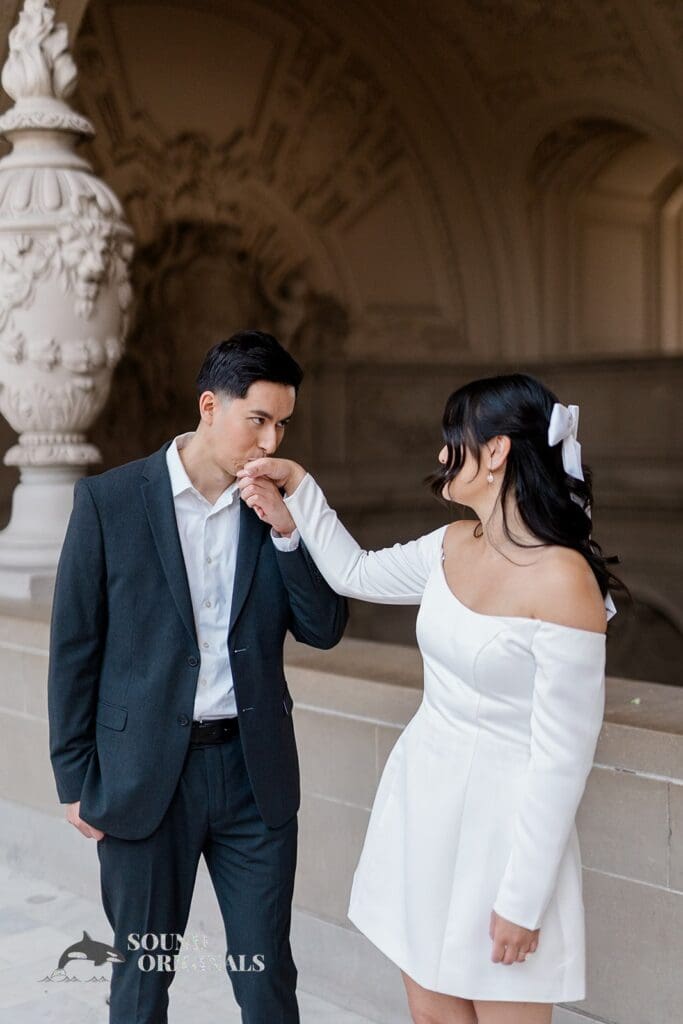 San Francisco City Hall Engagement // Amanda & Benn -