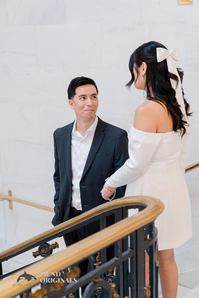 San Francisco City Hall Engagement // Amanda & Benn -