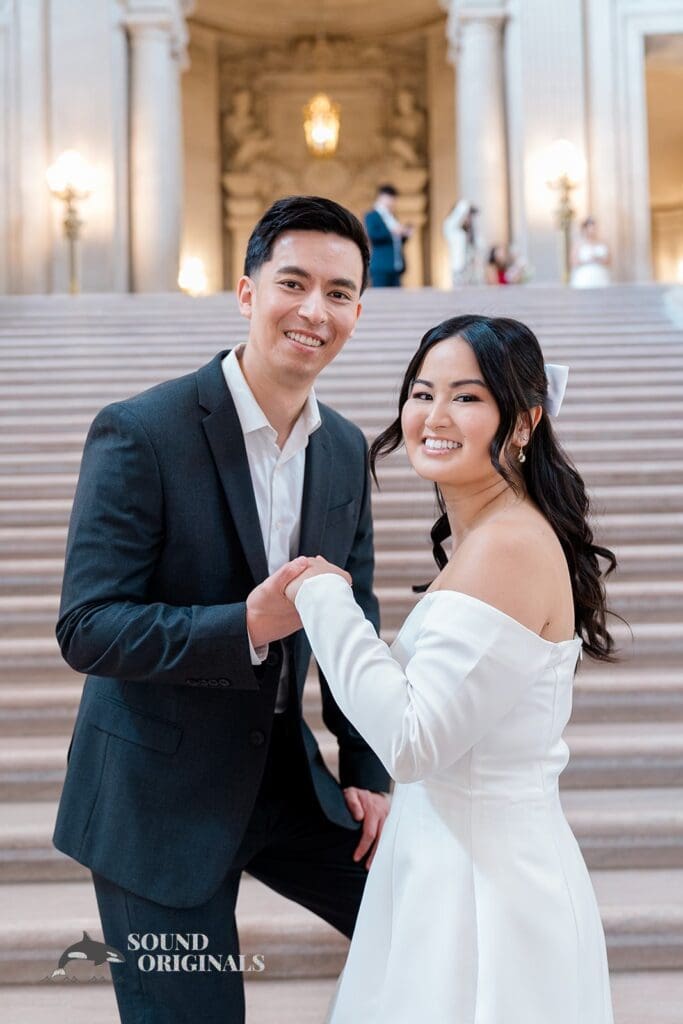 San Francisco City Hall Engagement // Amanda & Benn -