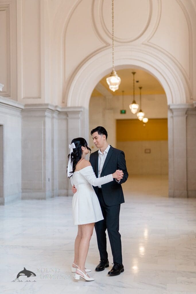 San Francisco City Hall Engagement // Amanda & Benn -