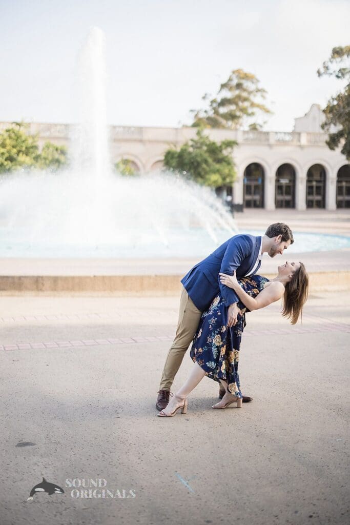 Balboa Park Engagement // Sarah + Kevin -