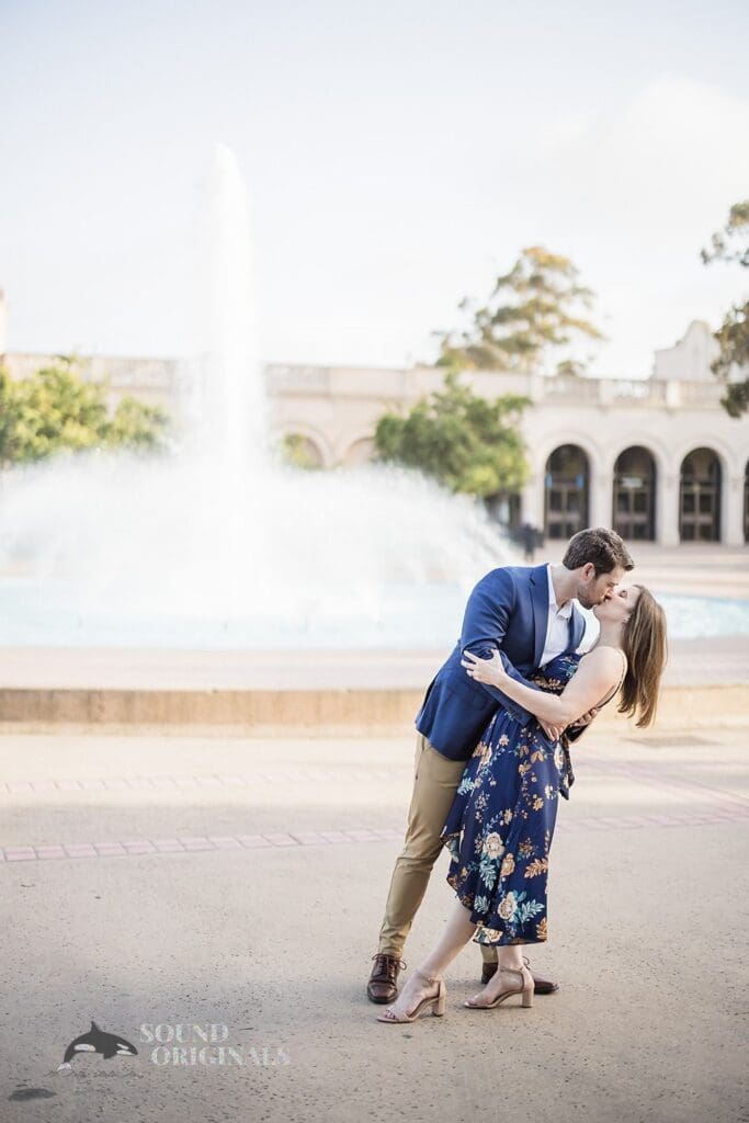 Balboa Park Engagement // Sarah + Kevin -