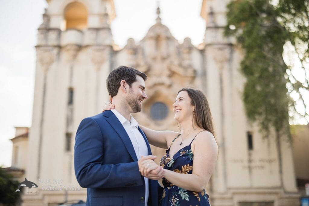 Balboa Park Engagement // Sarah + Kevin -