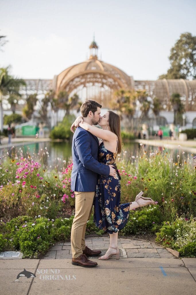 Balboa Park Engagement // Sarah + Kevin -