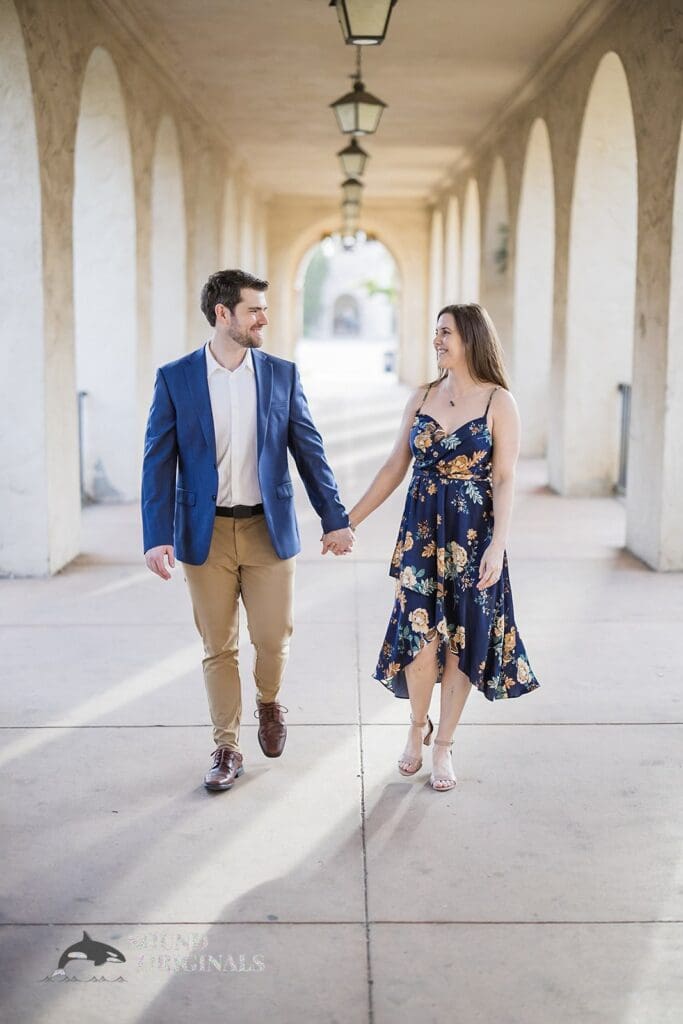 Balboa Park Engagement // Sarah + Kevin -
