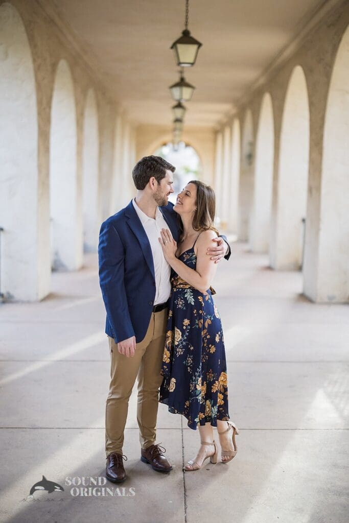 Balboa Park Engagement // Sarah + Kevin -