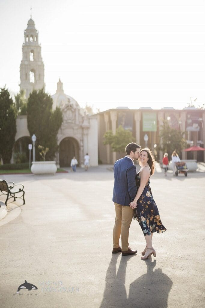 Balboa Park Engagement // Sarah + Kevin -