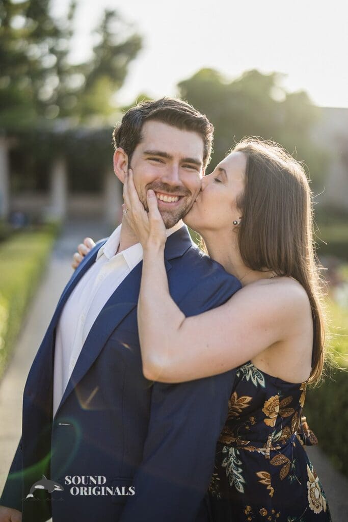 Balboa Park Engagement // Sarah + Kevin -