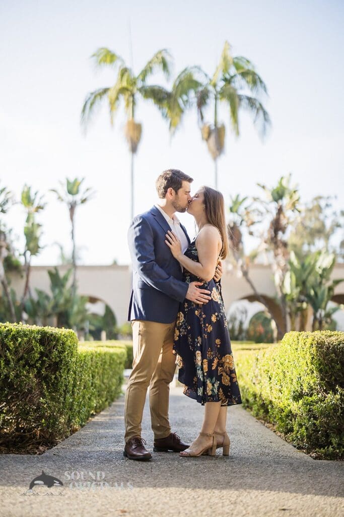 Balboa Park Engagement // Sarah + Kevin -