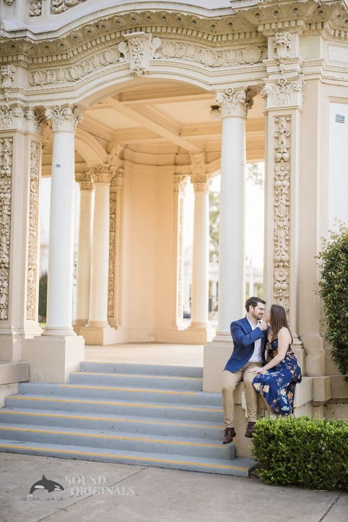 Balboa Park Engagement // Sarah + Kevin -