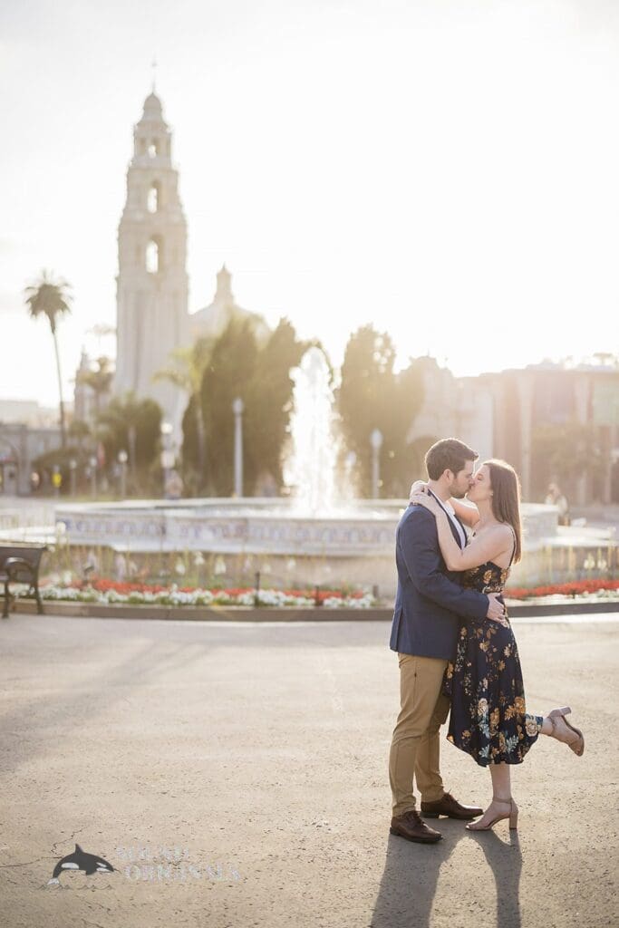 Balboa Park Engagement // Sarah + Kevin -
