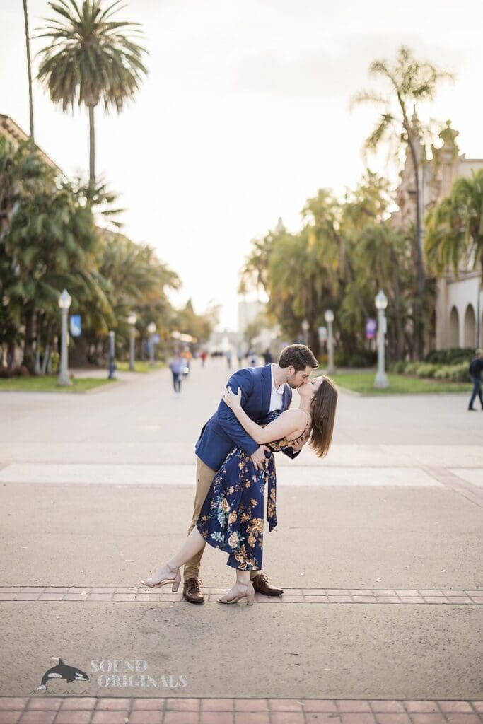 Balboa Park Engagement // Sarah + Kevin -