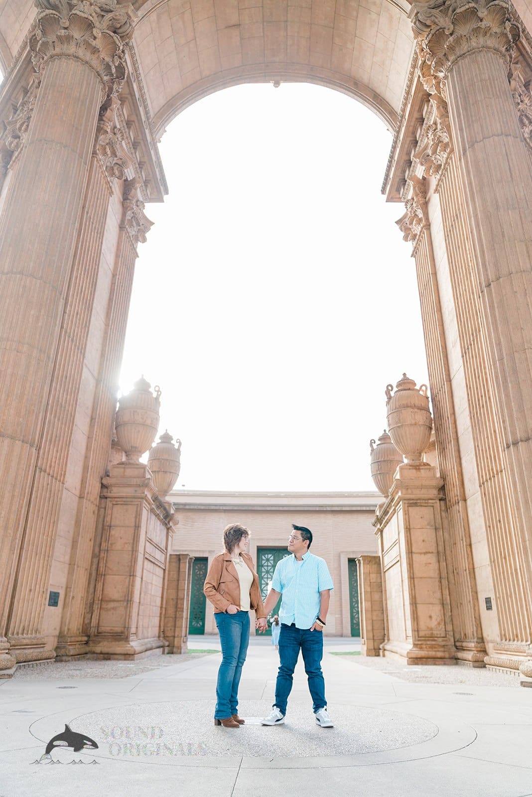 Palace of Fine Arts Engagement // Christina + Christopher -
