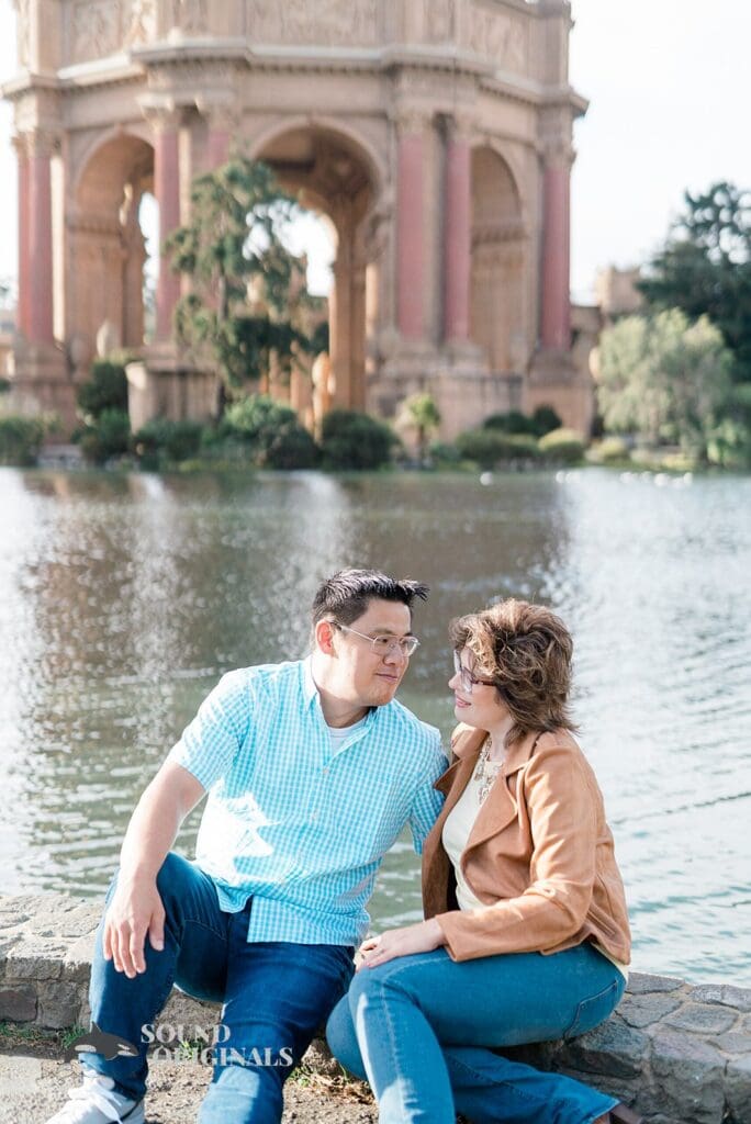 Palace of Fine Arts Engagement // Christina & Christopher -