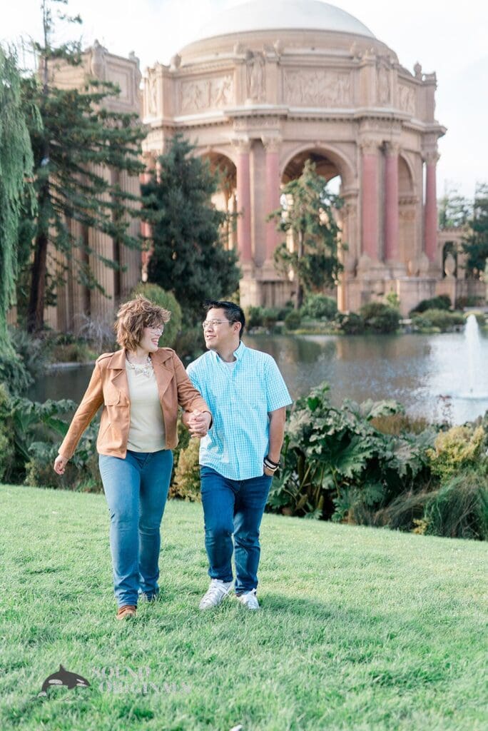 Palace of Fine Arts Engagement // Christina & Christopher -