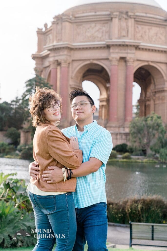 Palace of Fine Arts Engagement // Christina & Christopher -