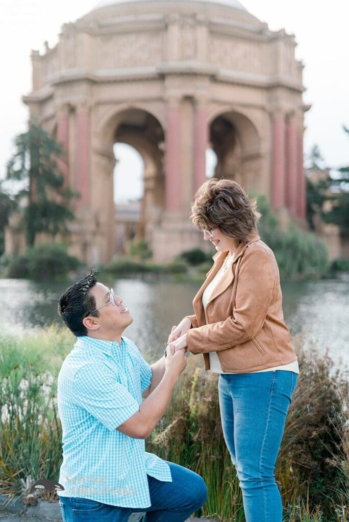 Palace of Fine Arts Engagement // Christina & Christopher -