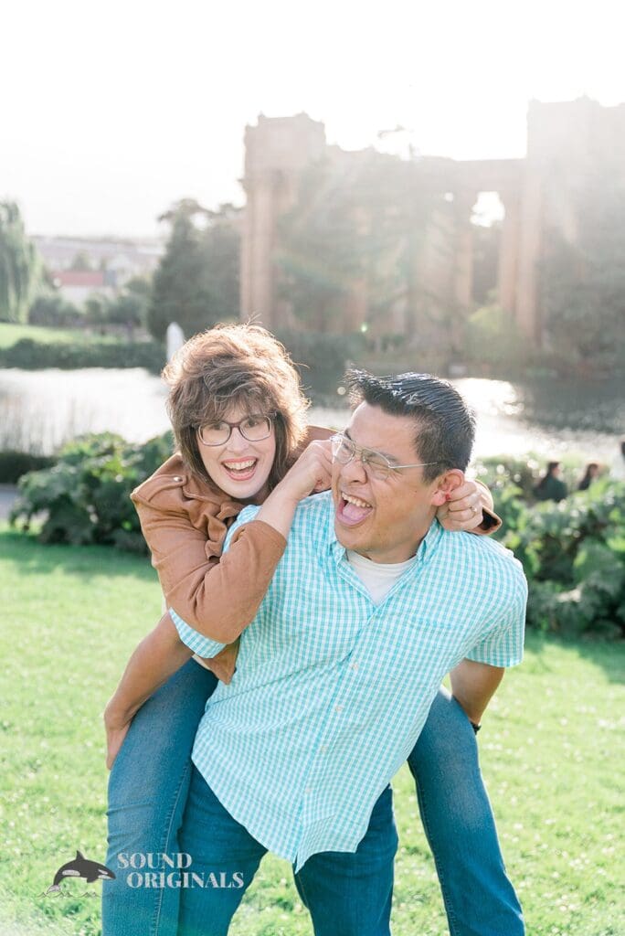 Palace of Fine Arts Engagement // Christina & Christopher -