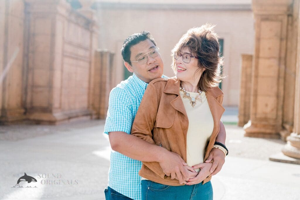 Palace of Fine Arts Engagement // Christina & Christopher -