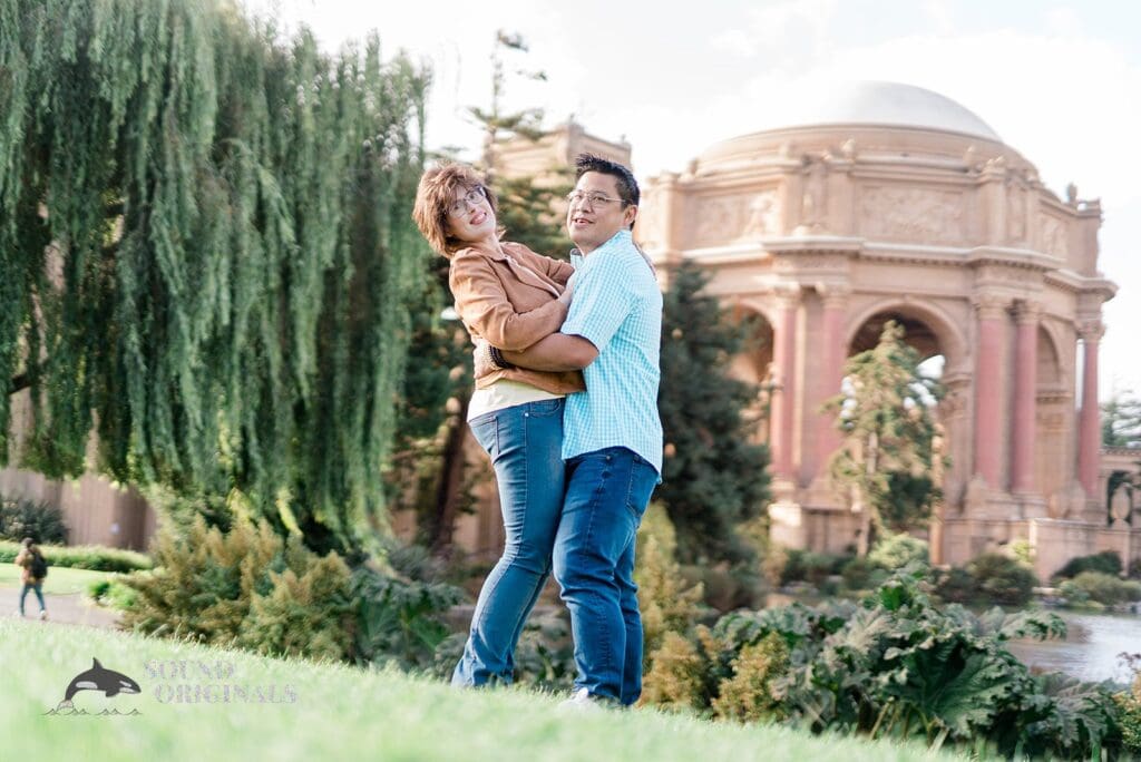 Palace of Fine Arts Engagement // Christina & Christopher -