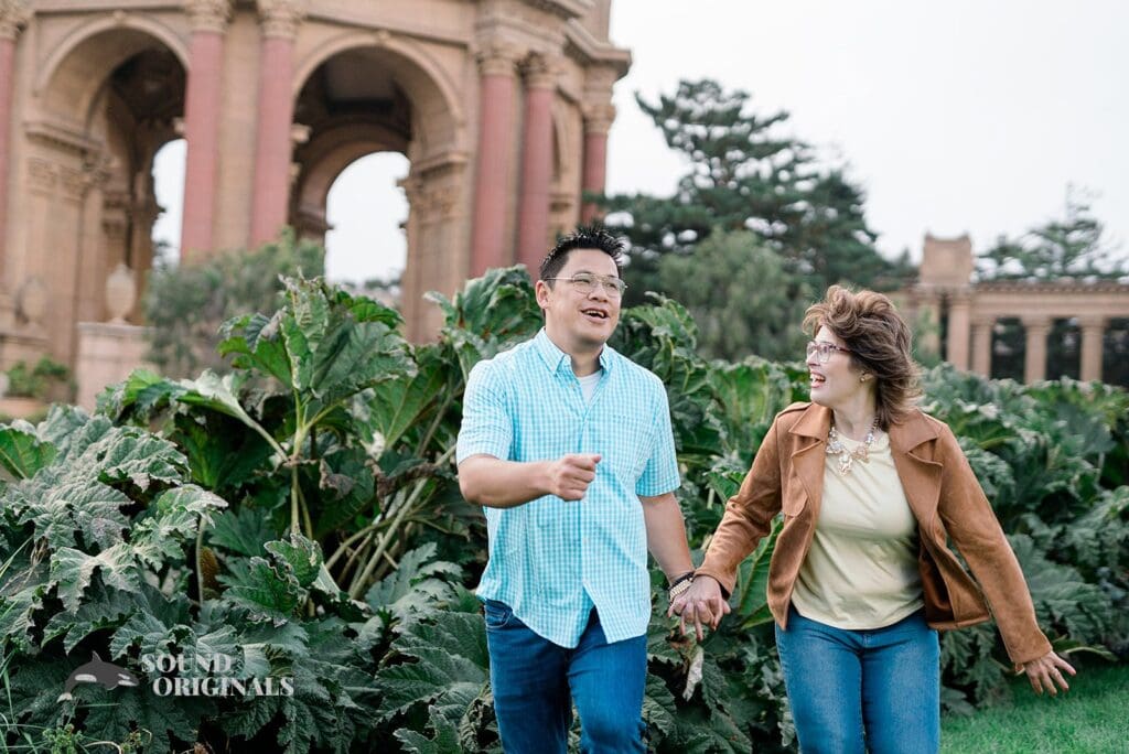 Palace of Fine Arts engagement photography by San Francisco Wedding Photography & Videography, one of the 24 Best Places for Engagement Photos in San Francisco