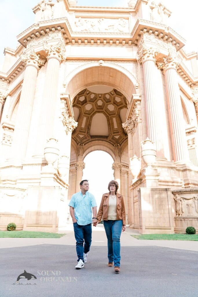 Palace of Fine Arts Engagement // Christina & Christopher -