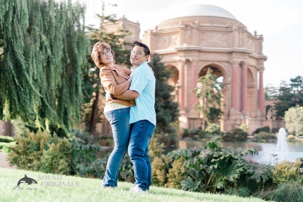 Palace of Fine Arts Engagement // Christina & Christopher -
