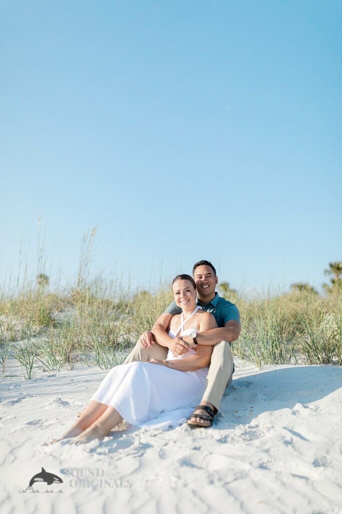 Nicholas + Anne Redington Shores Beach Engagement // Nicholas + Anne -