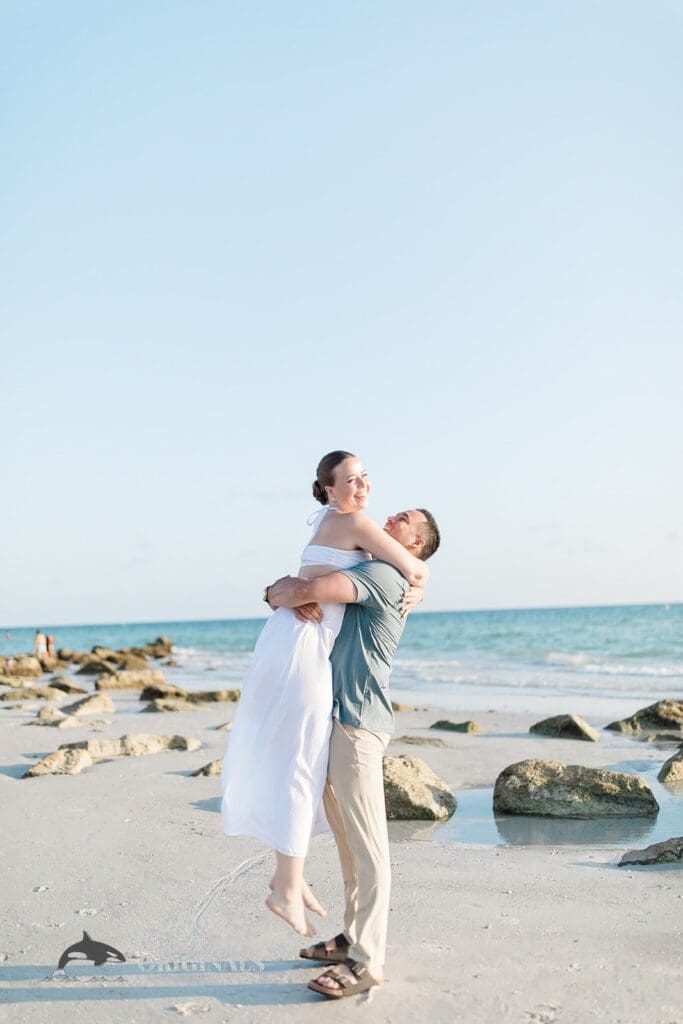 Nicholas + Anne Redington Shores Beach Engagement // Nicholas + Anne -