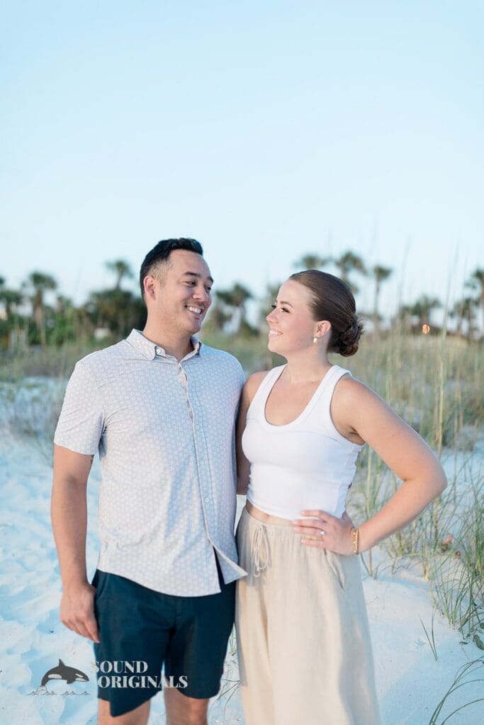 Nicholas + Anne Redington Shores Beach Engagement // Nicholas + Anne -