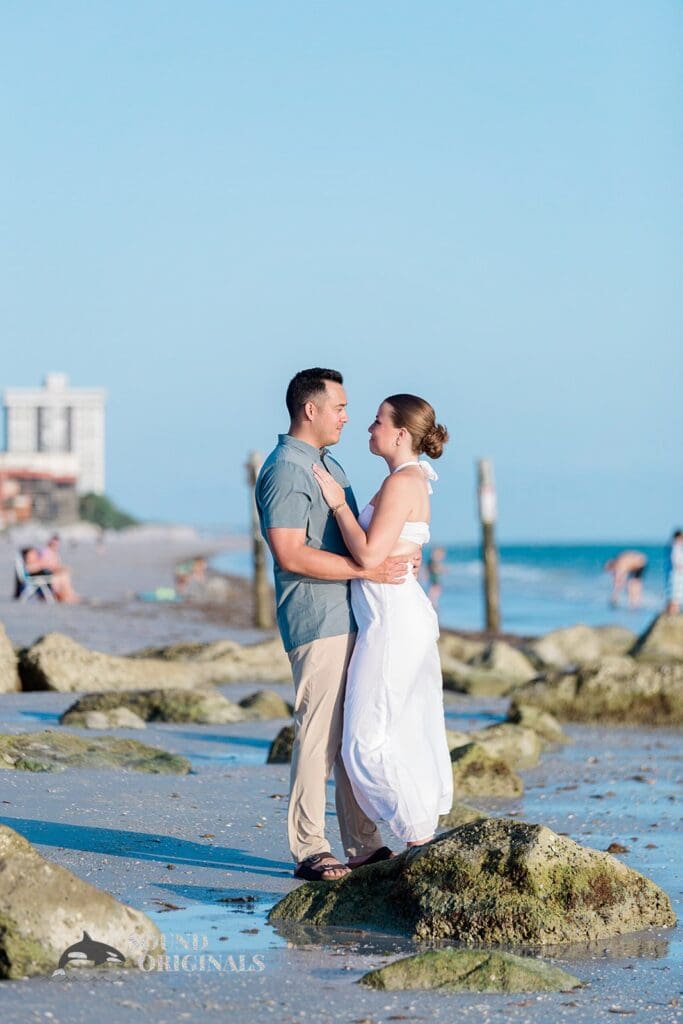 Nicholas + Anne Redington Shores Beach Engagement // Nicholas + Anne -