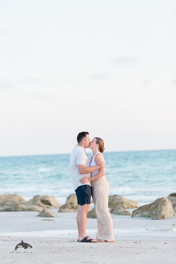 Nicholas + Anne Redington Shores Beach Engagement // Nicholas + Anne -
