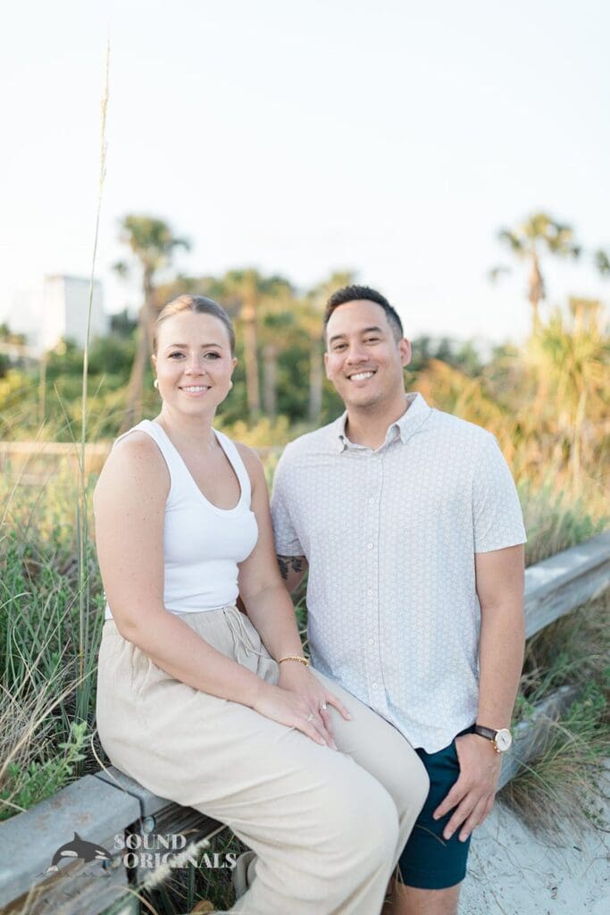 Nicholas + Anne Redington Shores Beach Engagement // Nicholas + Anne -