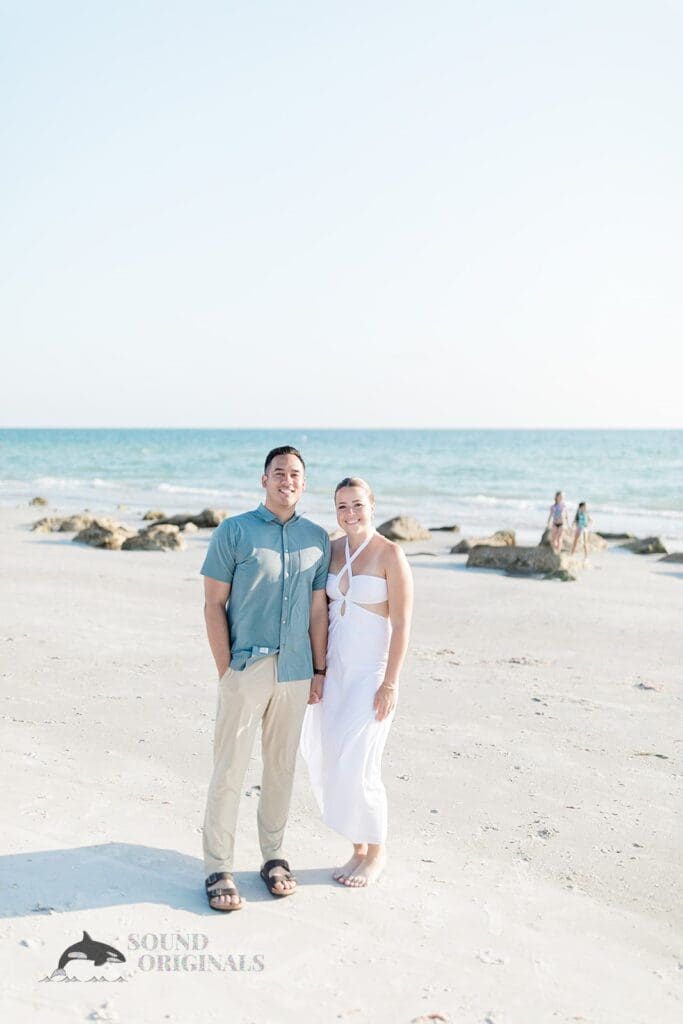 Nicholas + Anne Redington Shores Beach Engagement // Nicholas + Anne -
