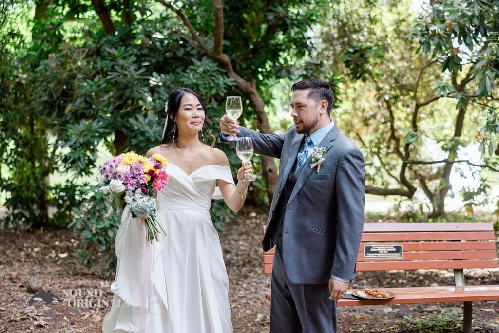 Crystal Springs Rhododendron Garden Wedding // Frances + Alex -