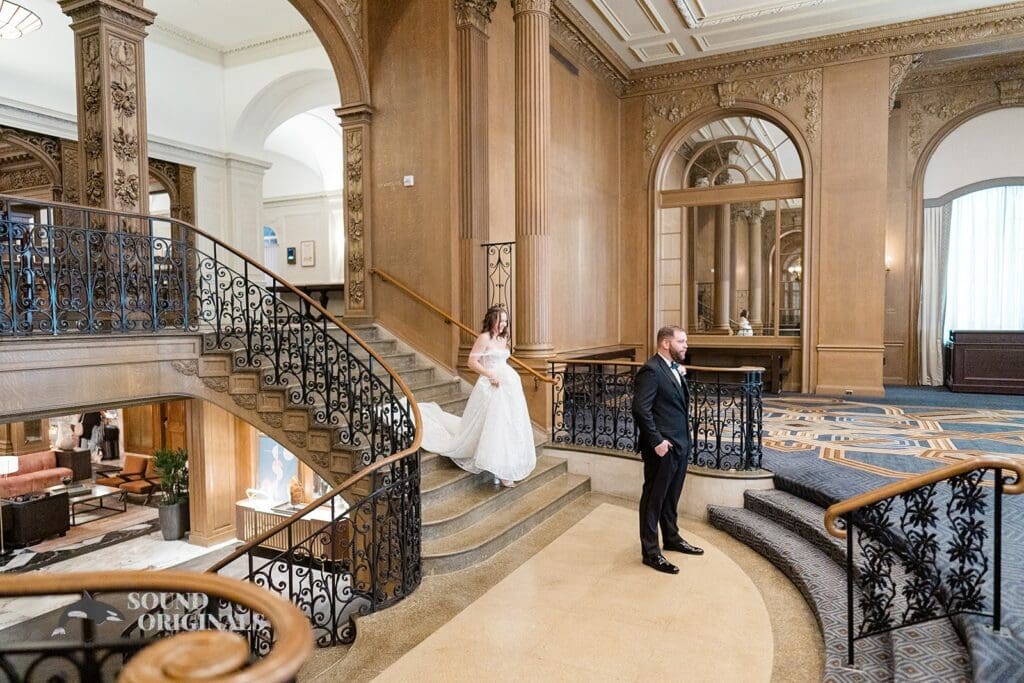 Fairmont Olympic Hotel Wedding // Colleen + Alexander -