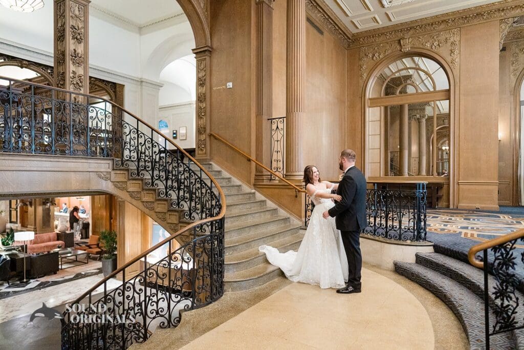 Fairmont Olympic Hotel Wedding // Colleen + Alexander -