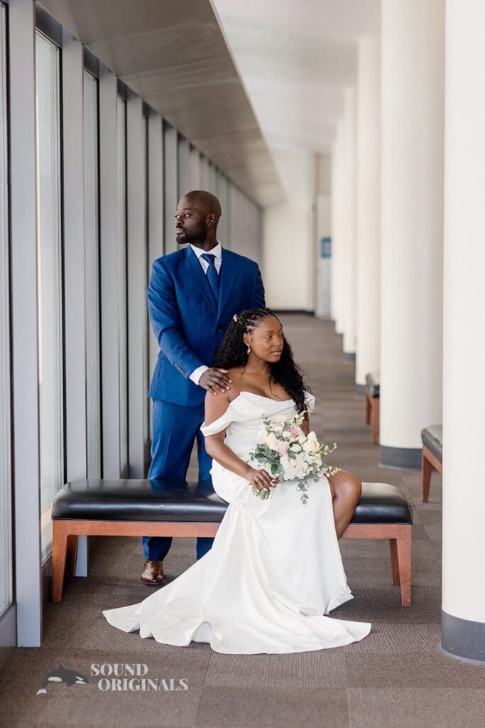 Seattle Municipal Courthouse Wedding // Najee + Bridget -