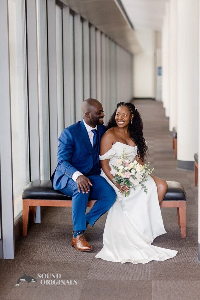 Seattle Municipal Courthouse Wedding // Najee + Bridget -