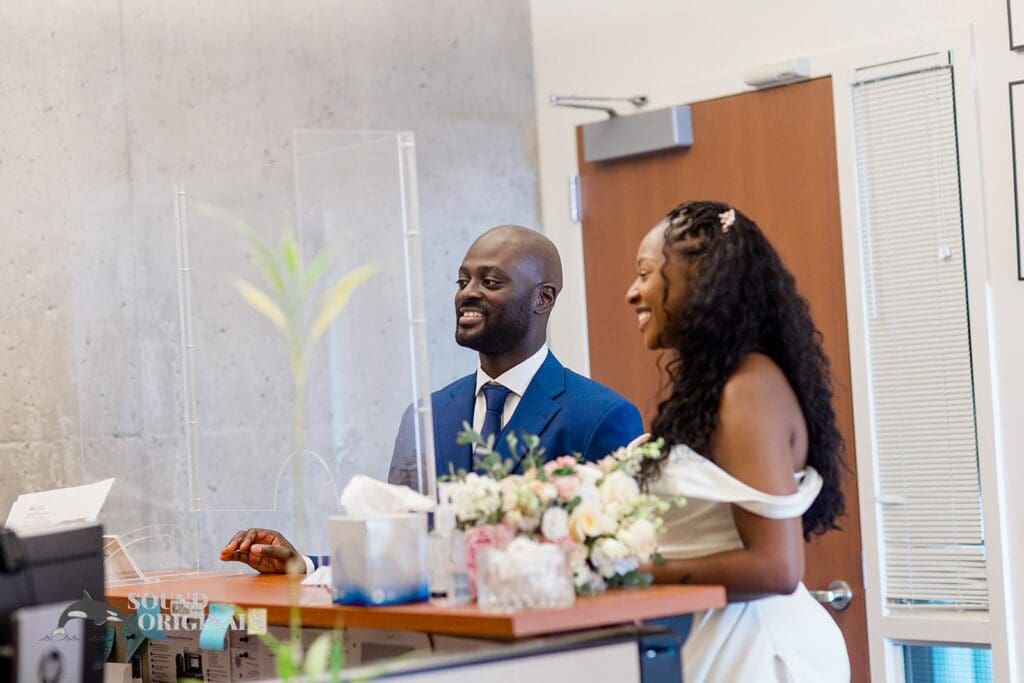 Seattle Municipal Courthouse Wedding // Najee + Bridget -