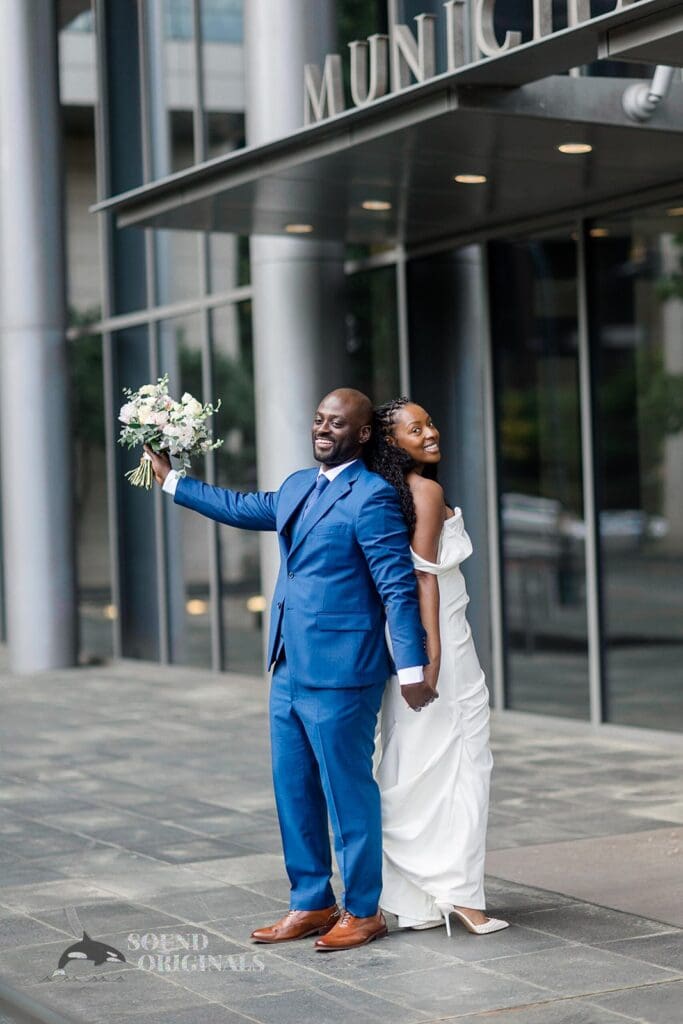 Seattle Municipal Courthouse Wedding // Najee + Bridget -